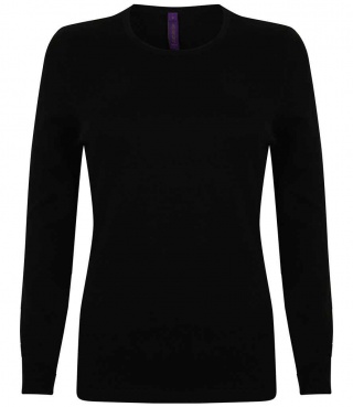 Henbury H728 Ladies Crew Neck Sweater